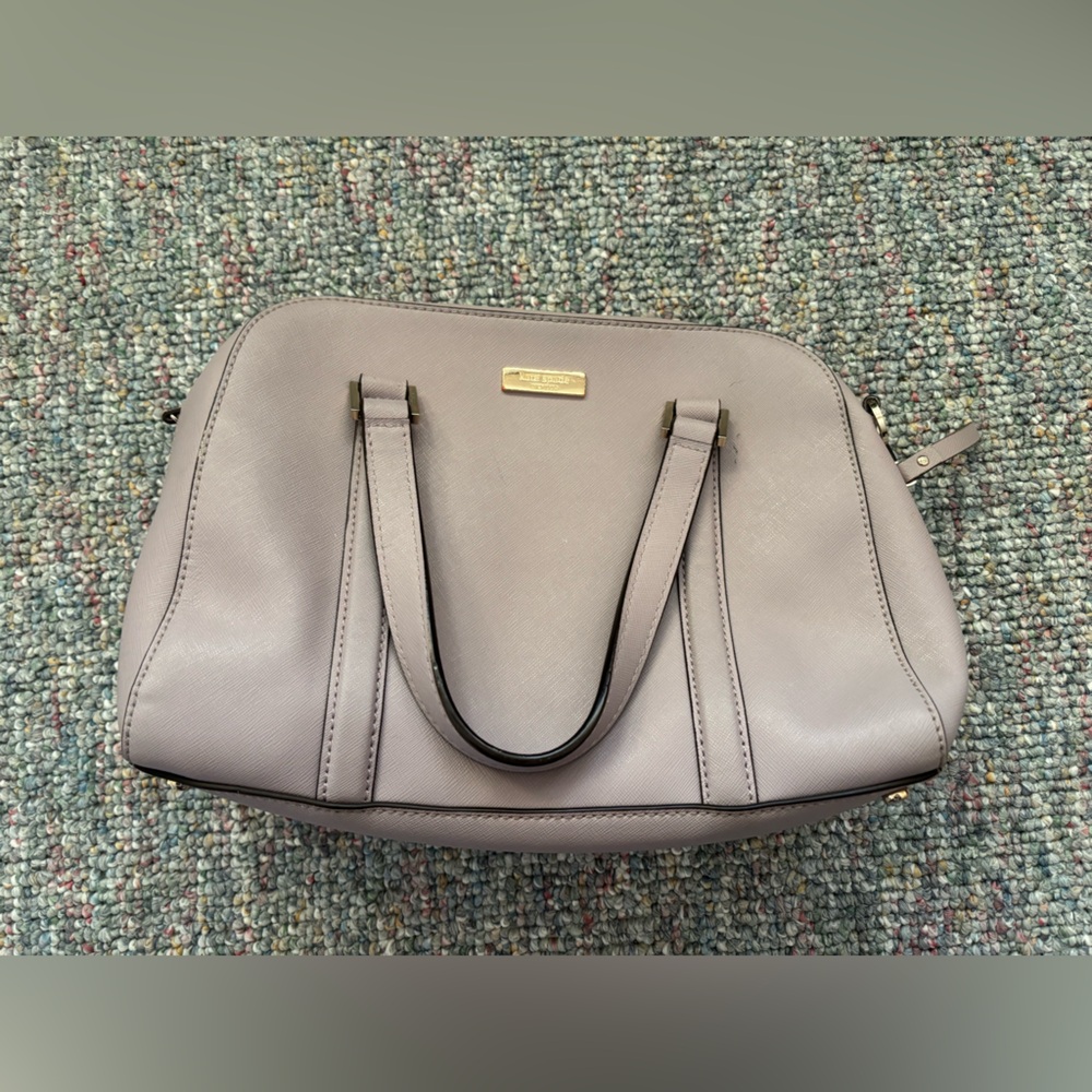 Kate Spade Purple Gray Shoulder Bag